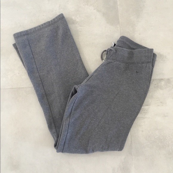 Nike wide leg bootcut drawstring sweats